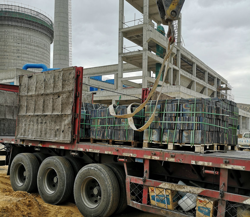 <b>铸石板发货</b>